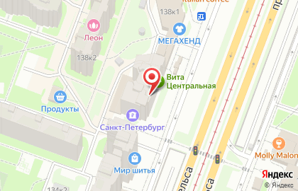 Удаление вирусов метро ПРОСПЕКТ ПРОСВЕЩЕНИЯ на карте
