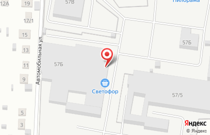Дискаунтер Светофор в Кемерово на карте