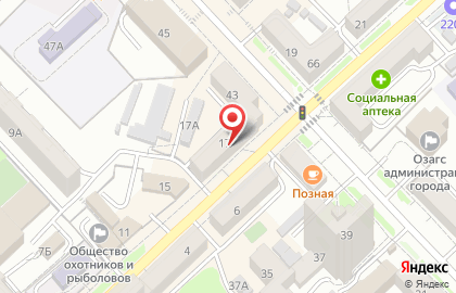 Салон красоты Монро в Центральном районе на карте
