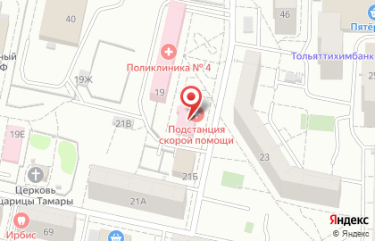 Центр лечения наркомании и алкоголизма "Тольятти-Нарколог" на карте