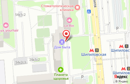 Дом быта в Москве на карте