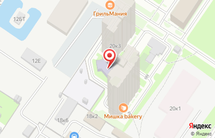 Школа танцев Дети на паркете на Лабораторном проспекте, 20 к 3 на карте