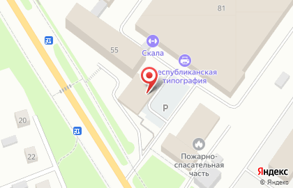 Управление Федеральной службы РФ по контролю за оборотом наркотиков по Республике Коми на карте