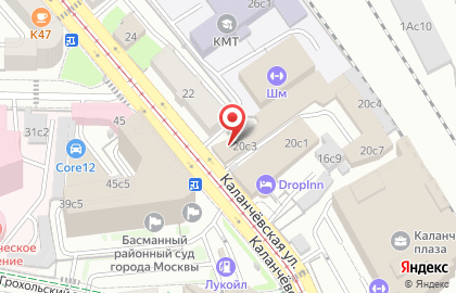 Столовая в Москве на карте