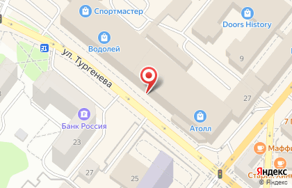 Ателье Портняжка на Октябрьской улице на карте
