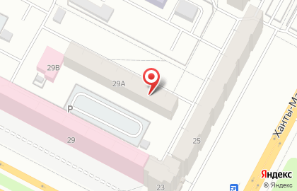 Агентство недвижимости Метры в Ханты-Мансийске на карте