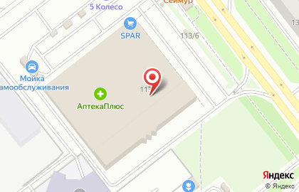 Гипермаркет Spar на Комсомольском проспекте на карте