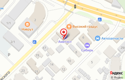 Гостиничный комплекс Афина на улице Чайковского на карте