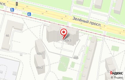 Медицинский центр Medswiss на метро Новогиреево на карте