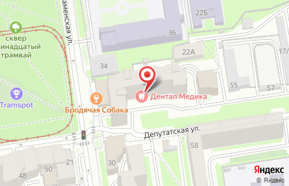 Стоматологическая клиника Dental Medica на карте