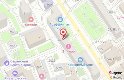 Интернет-магазин профессиональной косметики для волос Paul Mitchell на Воронцовской улице, 32 стр 1 на карте