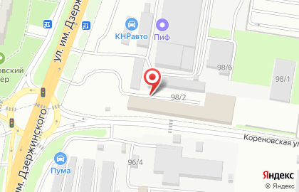 Автосервис в Краснодаре на карте