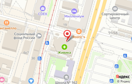 Ломбард Омский в Ленинском административном округе на карте