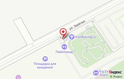 Клуб служебного спортивного собаководства Кузьминки на улице Заречье на карте