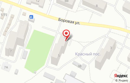 Надежда на Боровой улице на карте