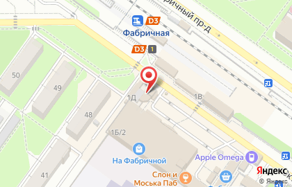 Продуктовый магазин в Москве на карте