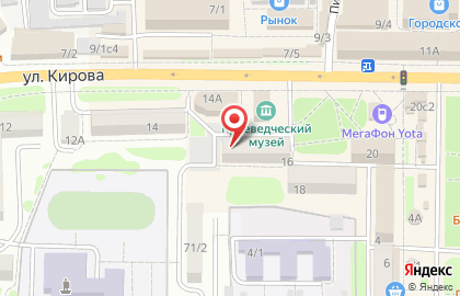 Агентство недвижимости Квартал во Владивостоке на карте