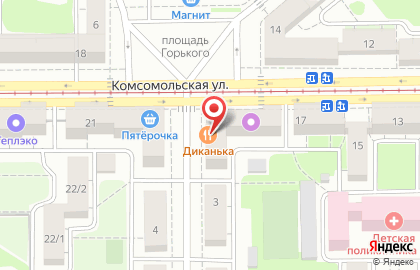 Ресторан украинской кухни Диканька в Ленинском районе на карте