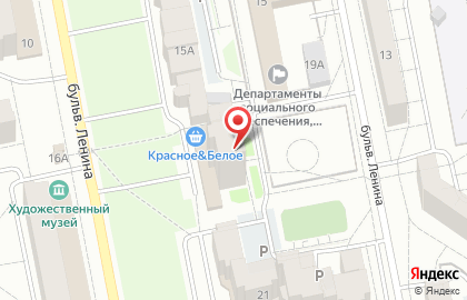 Интернет-магазин детской обуви Детос в Центральном районе на карте