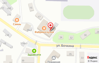 Магазин разливных напитков Пивной причал на улице Бочкина на карте