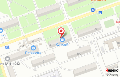 Парикмахерская Светлана на проспекте Бумажников на карте