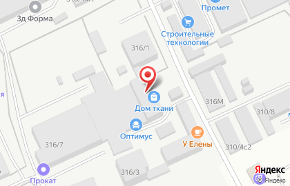 Оптовый центр Декор текстиль на карте