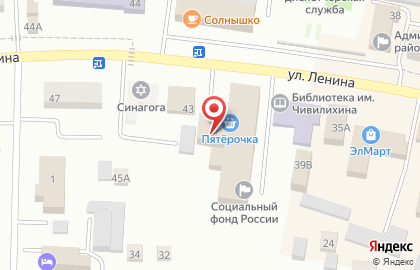 Страховая компания ВСК, страховой дом на улице Ленина на карте