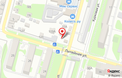 Магазин разливного пива в Туле на карте