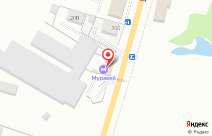 Продуктовый магазин Муравей на карте