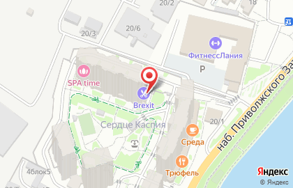 Барбершоп Brexit в Астрахани на карте