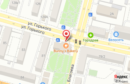 Реабилитационный центр Инсайт на улице Горького на карте