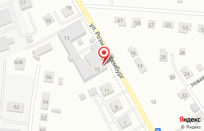 Торгово-производственная компания Древ-Люкс на улице ​Розы Люксембург на карте