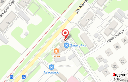 Шинный центр Inside в Автозаводском районе на карте