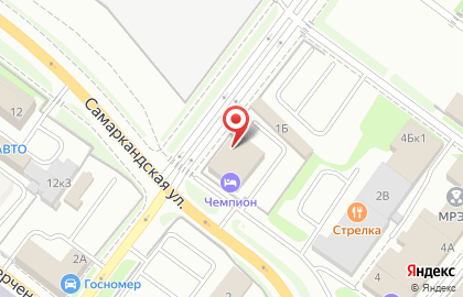Компания Форест на Совнаркомовской улице на карте