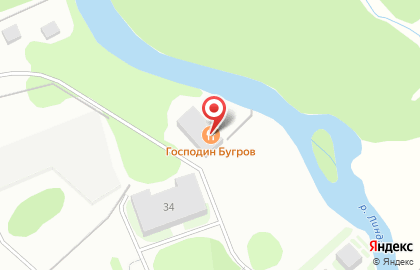 Ресторан Господин Бугров на карте