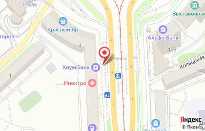 Гастроном Красный Яр на улице Александра Матросова на карте