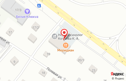 Аптека Невис на Полевой улице на карте