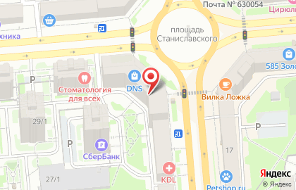 Аптека Фармаимпекс в Новосибирске на карте