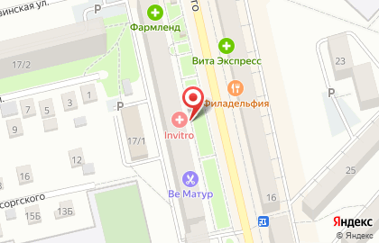 Магазин автозапчастей ТехСтоп на улице Ухтомского на карте