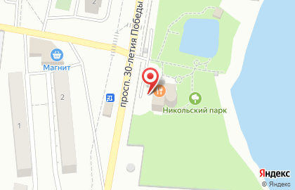 Гостиница Никольский в Челябинске на карте