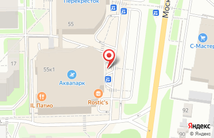 Сервисный центр iService на ​Московском шоссе на карте