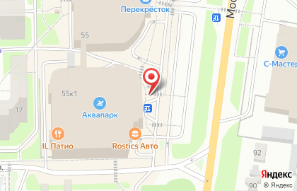 Ледовая арена в Москве на карте