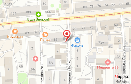 СВЕТ в Московском районе на карте