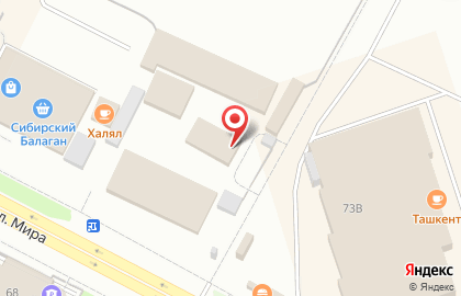Торговая компания Альтернатива в Ханты-Мансийске на карте