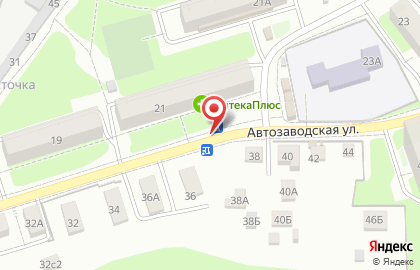 Образ на Автозаводской улице на карте