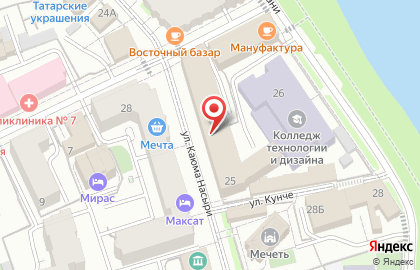 ООО Сфера на улице Каюма Насыри на карте
