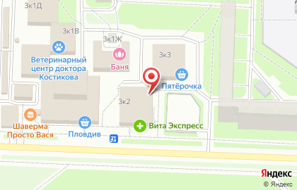 Бистро в Санкт-Петербурге на карте