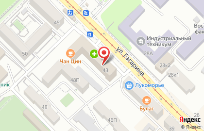 Продовольственный магазин 24 часа в Советском районе на карте