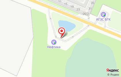 Автомойка Нефтика в Бежицком районе на карте