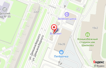 Грузинская пекарня на Гражданском проспекте на карте